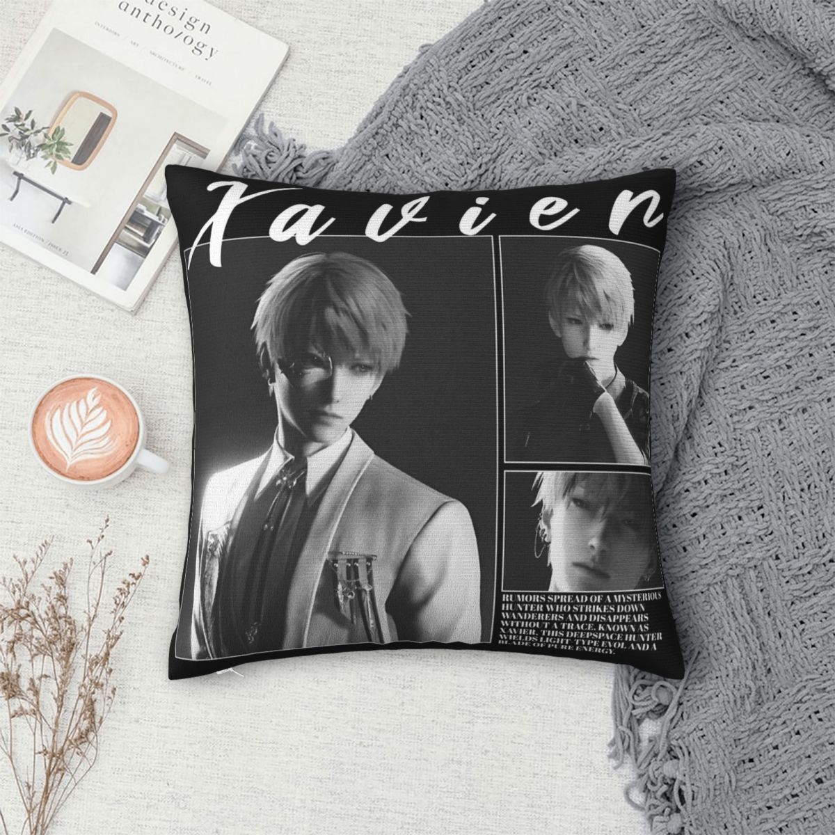 Xavier Home Decor - Наволочка Xavier Love And Deepspace, мягкий