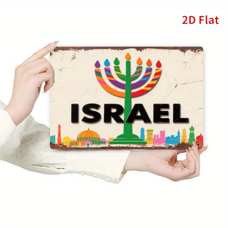 Home Decor In - CIFBUY Винтажная алюминиевая настенная табличка в