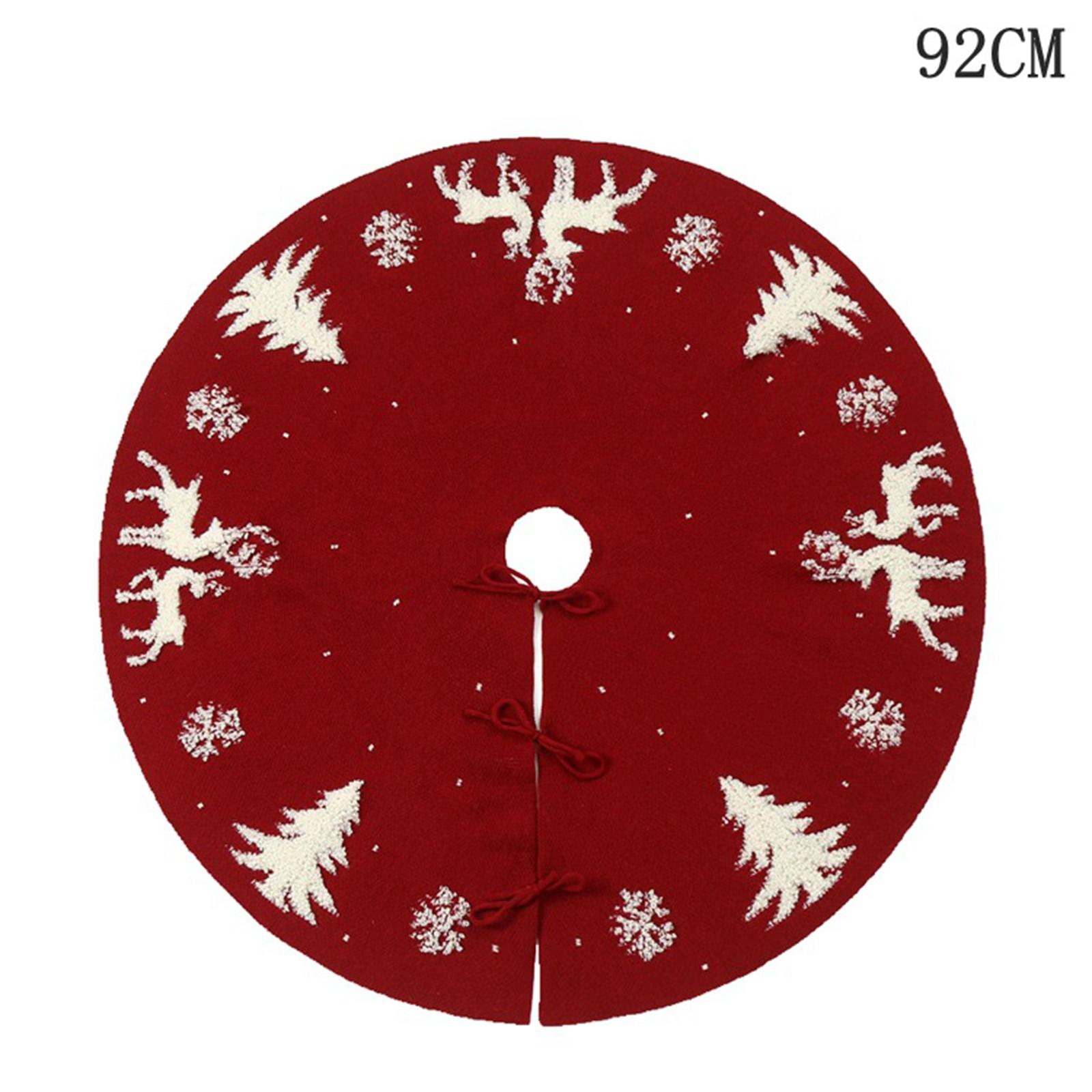 Home Decor Range - Вышитая декоративная елка красного цвета, 92
