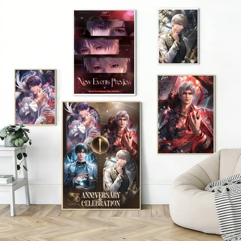 Xavier Home Decor - Постер Game LOVE AND DEEPSPACE Sylus
