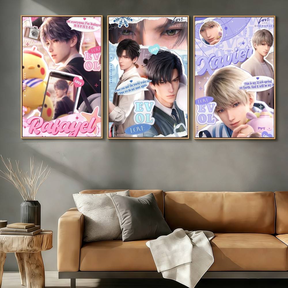 Xavier Home Decor - Постеры и наклейки Game LOVE DEEPSPACE
