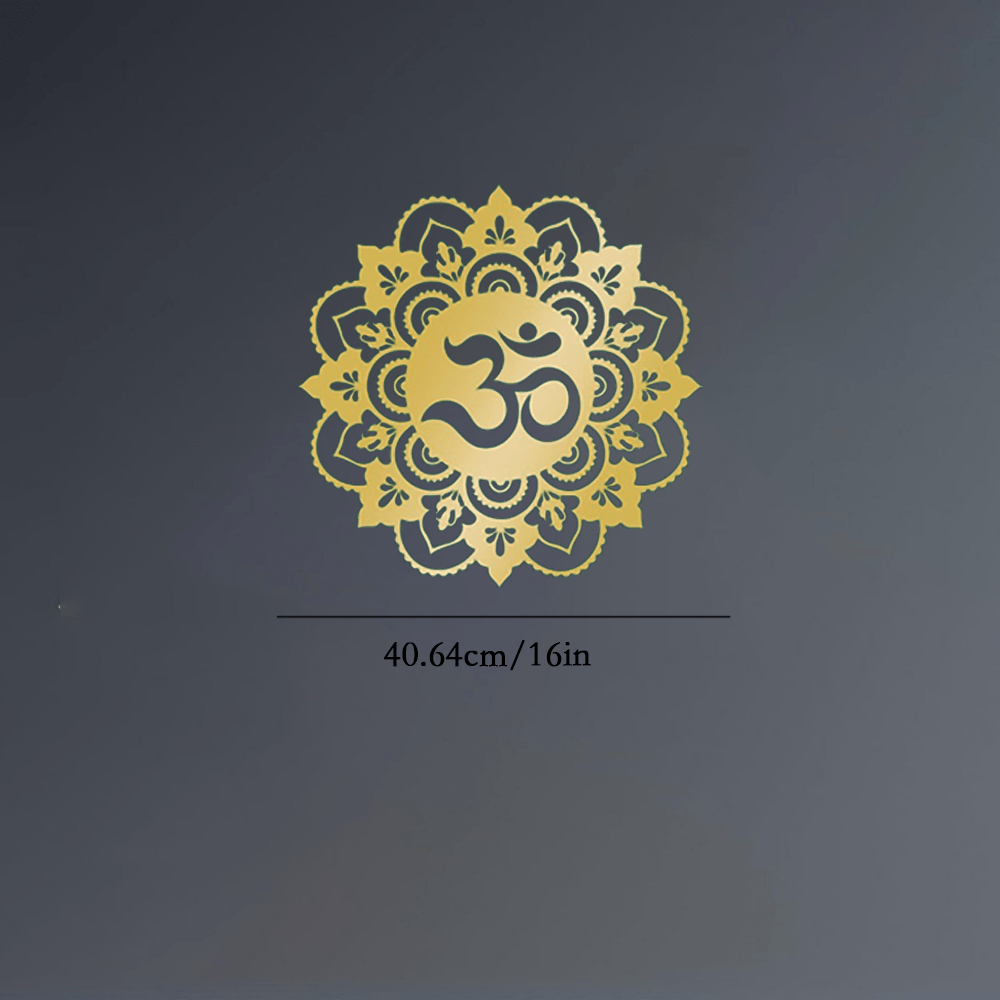 Home Decor Yoga - Металлическая настенная скульптура CIFBUY в виде