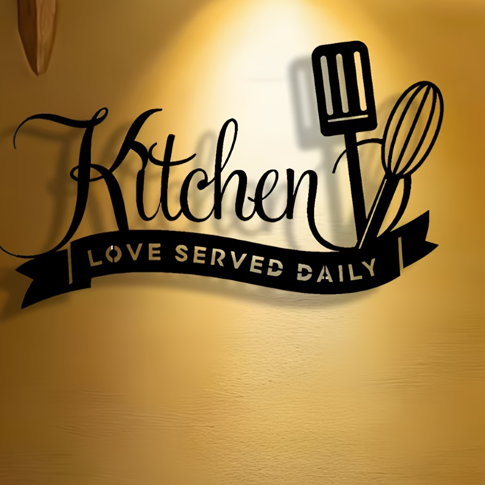 Home Decor Kitchen - 2D 1 шт. [Идеальная винтажная металлическая