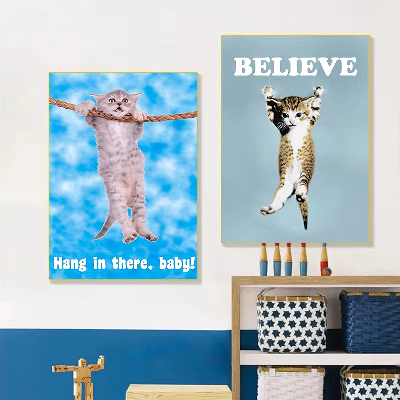 Постер «Милый котёнок, занимаю – обзор и цена Home Decor Yoga