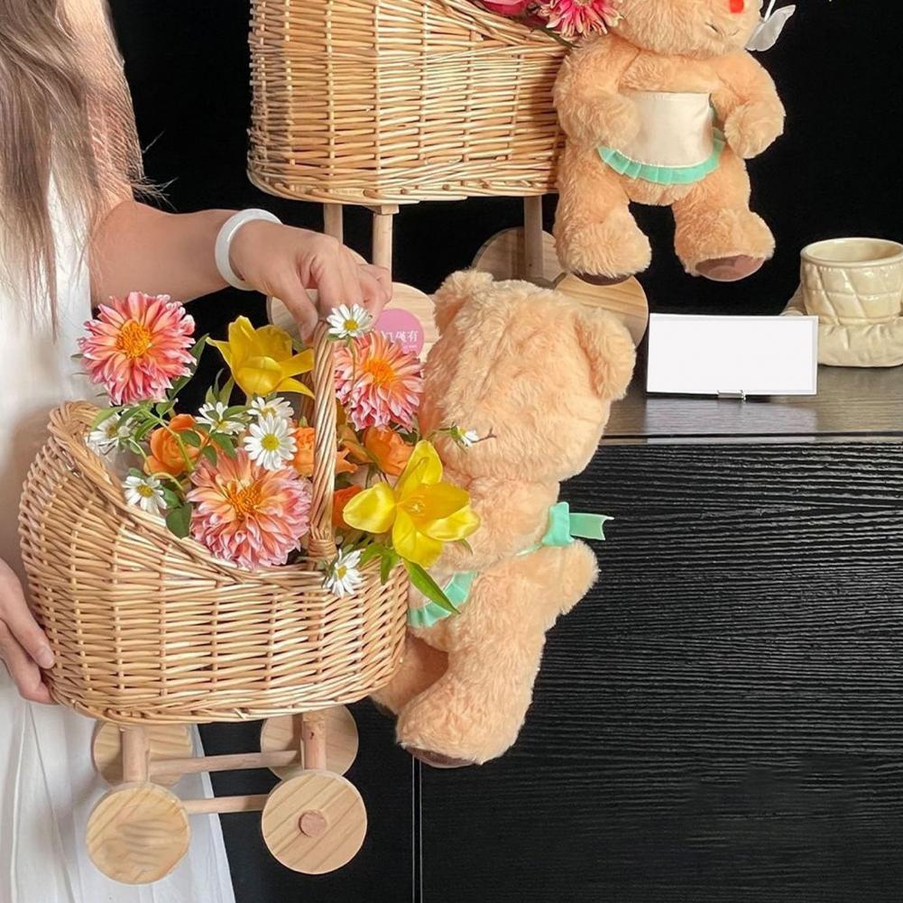 Легкая корзина для конфет и цв – обзор и цена Rattan Plant Basket