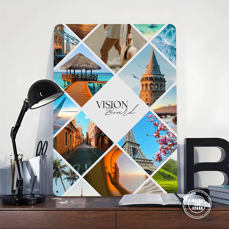 Плакат-коллаж Travel Vision Bo – обзор и цена Home Decor Vision Board
