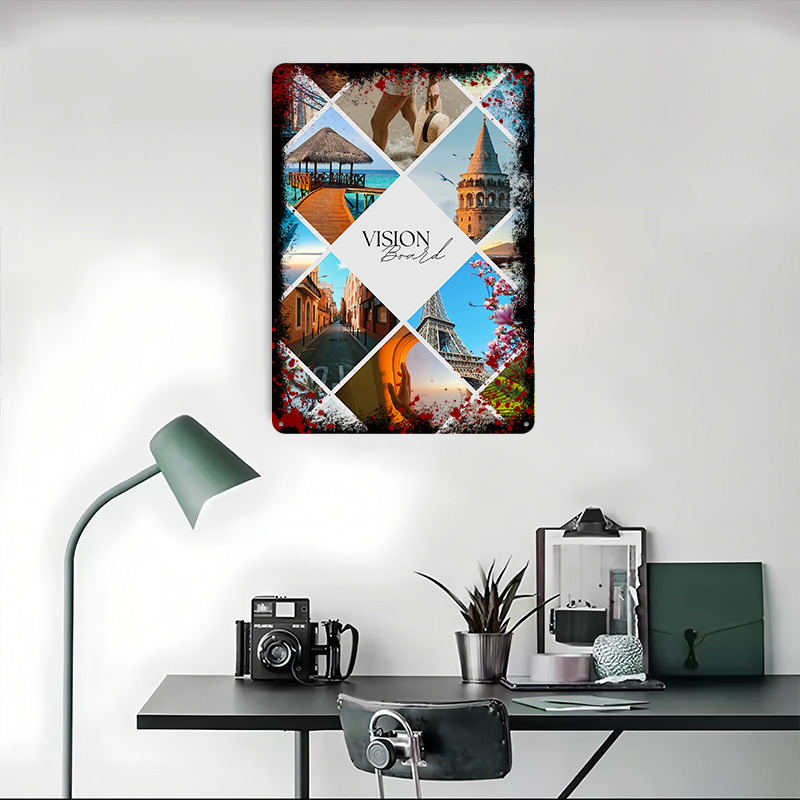 Плакат-коллаж Travel Vision Bo – обзор и цена Home Decor Vision Board