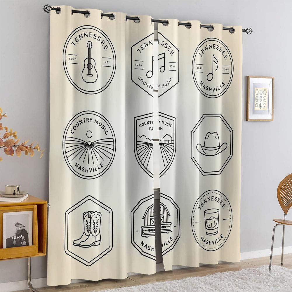 Шторы в стиле кантри с тематик – обзор и цена Home Decor White