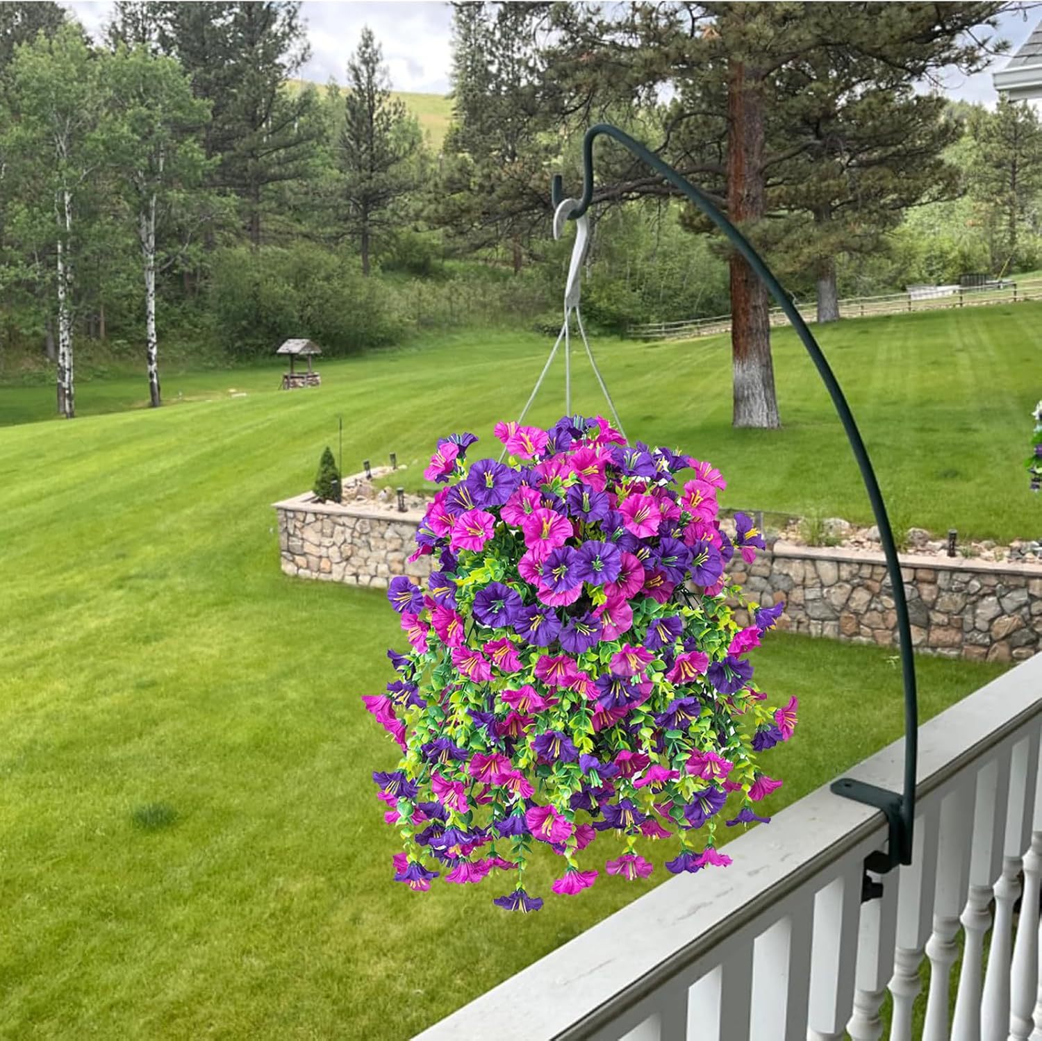 1 шт. Искусственная ипомея, УФ – обзор и цена Rattan Plant Basket
