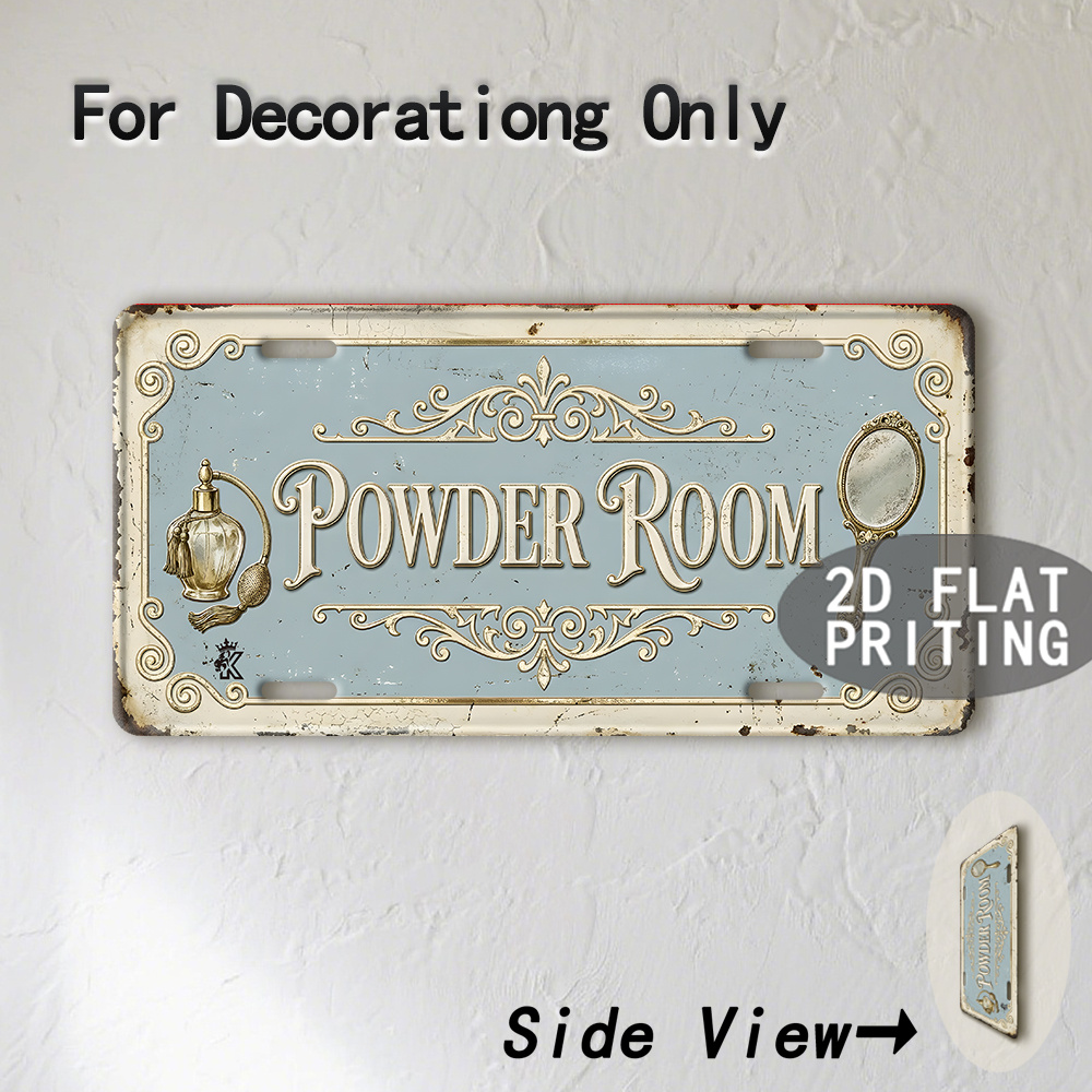 Винтажная металлическая таблич – обзор и цена Home Decor Location