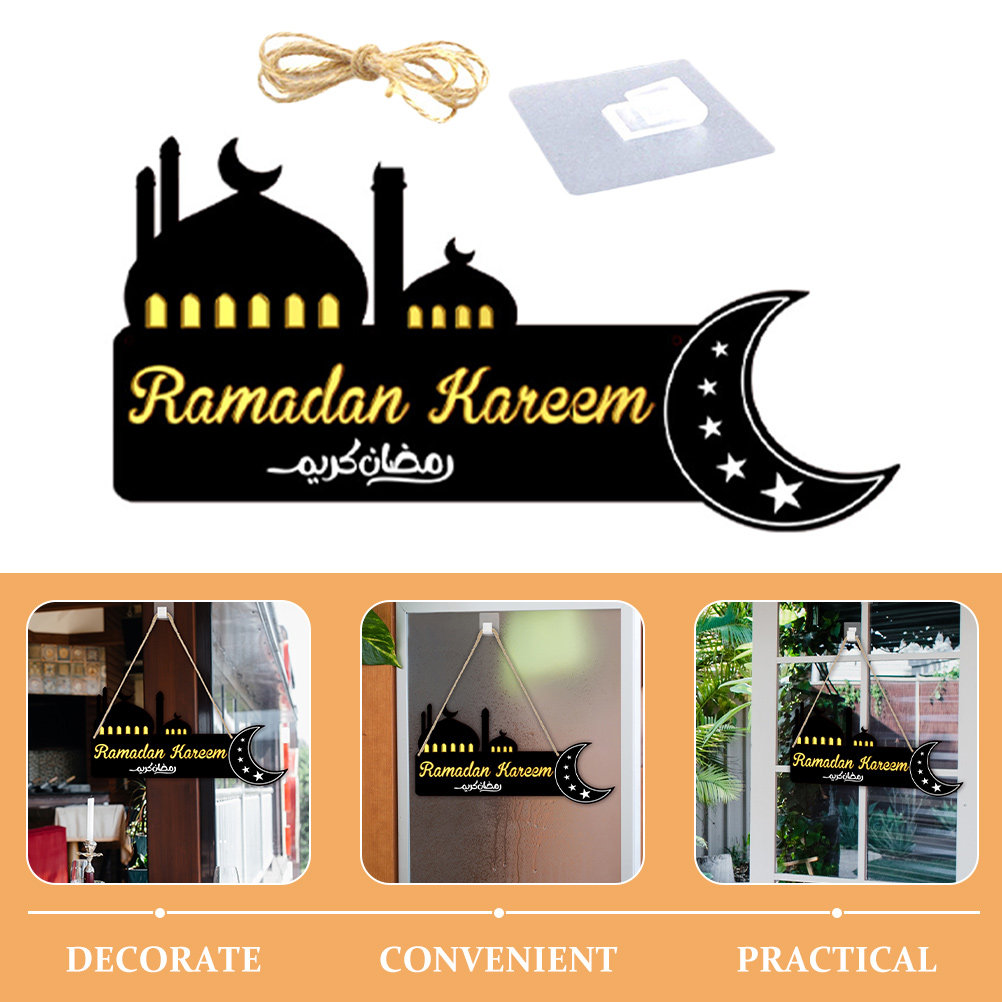 Деревянный кулон ручной работы – обзор и цена Home Decor Ramadan