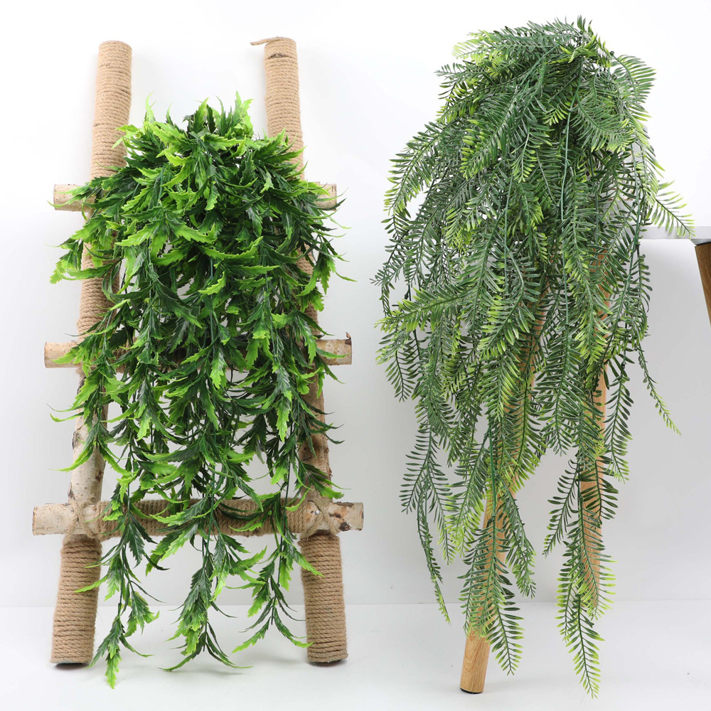 Искусственное подвесное растен – обзор и цена Rattan Plant Basket