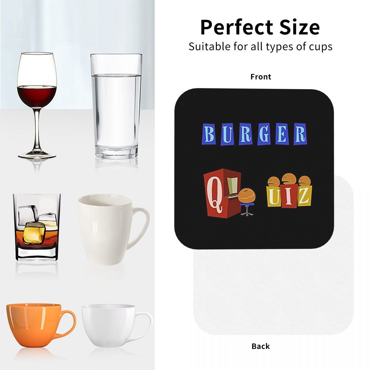 Подставки с логотипом Burger Q – обзор и цена Home Decor Quiz Free