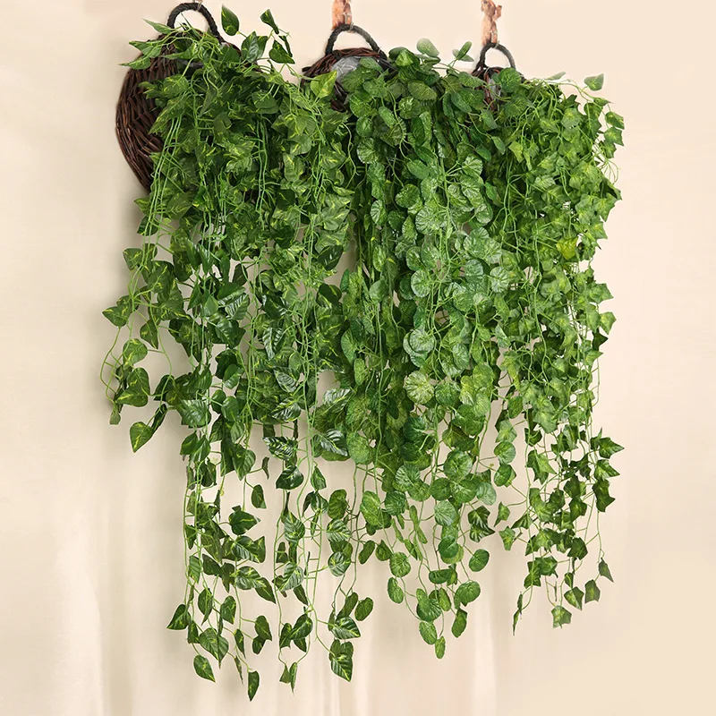 Искусственное зеленое редисово – обзор и цена Rattan Plant Basket