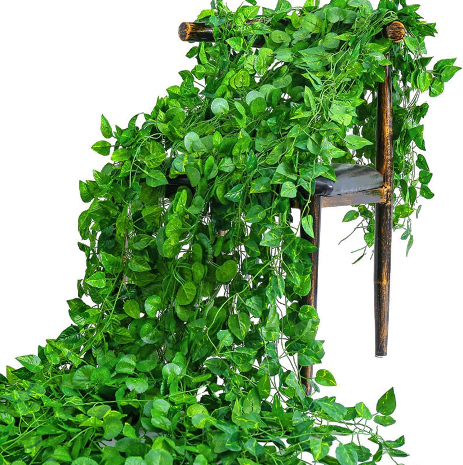 Искусственный зеленый лист плю – обзор и цена Rattan Plant Basket