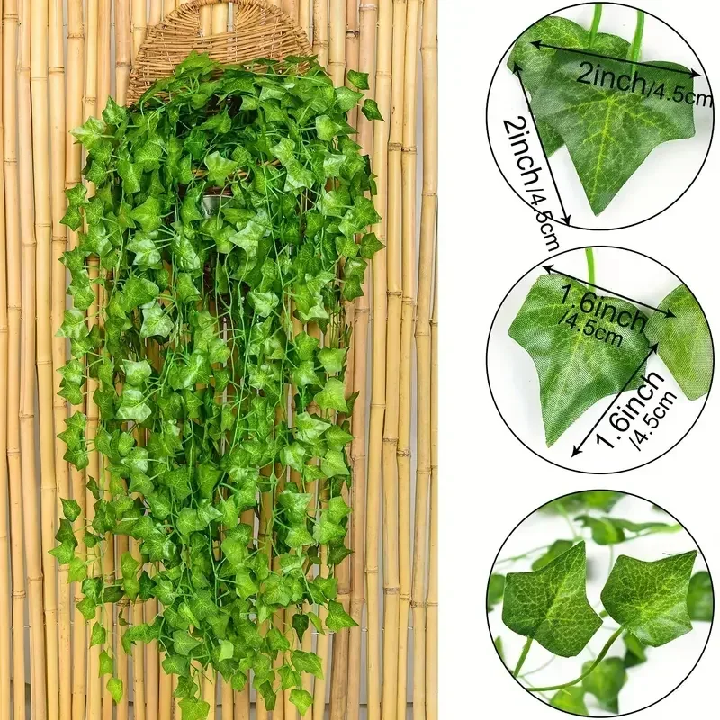 Искусственный зеленый лист плю – обзор и цена Rattan Plant Basket