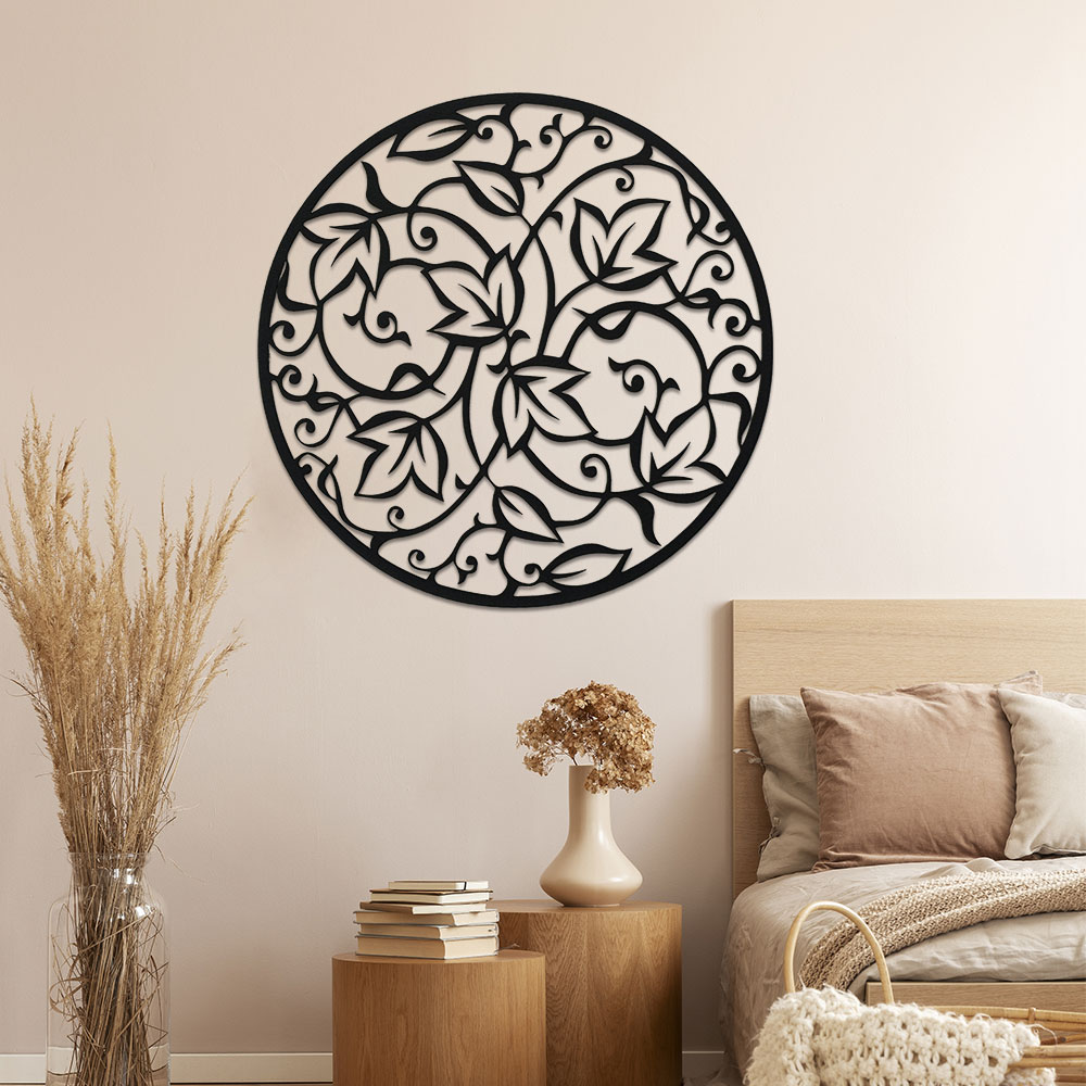 Элегантный черный металлически – обзор и цена Home Decor Yoga